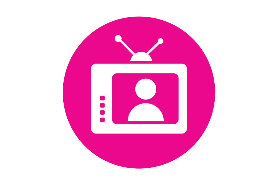 Icon of a television.